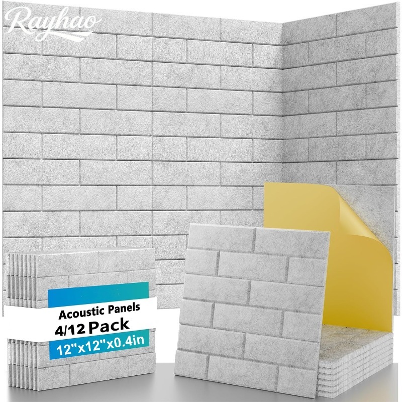 Wall Panel 3D Texture - Panel Dinding Akustik Busa Penyerap Suara