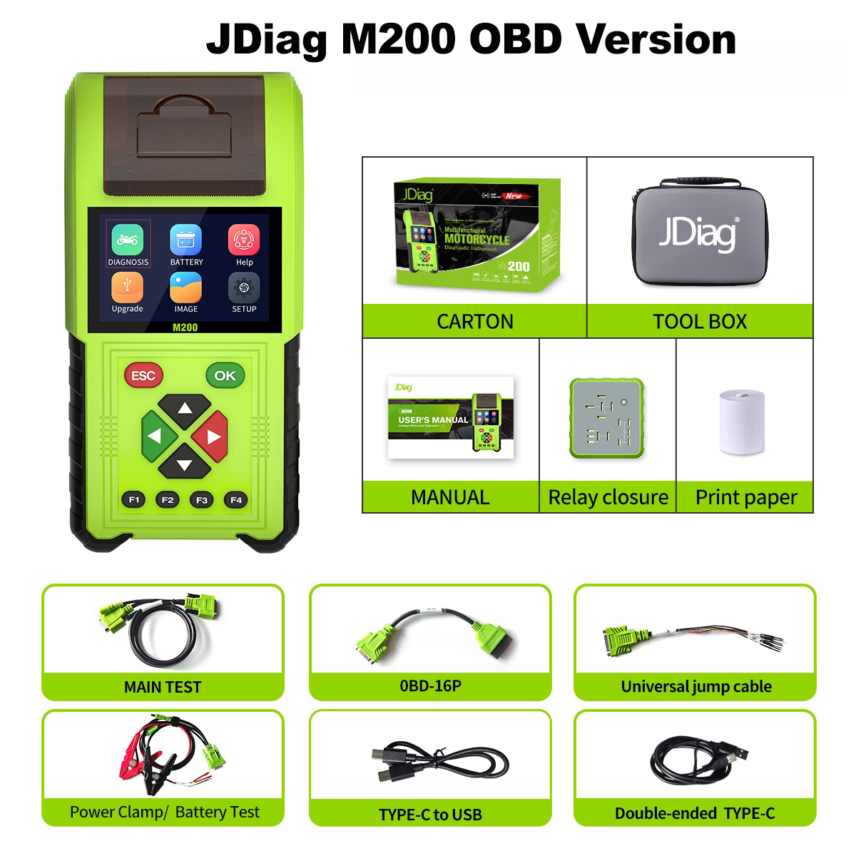 Interior Design Software - JDiag M200 Pemindai Diagnostik Sepeda Motor