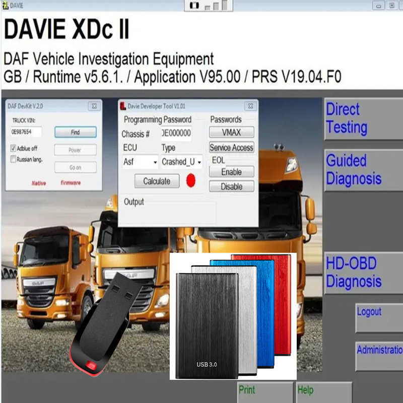 Interior Design Software - Perangkat Lunak Diagnostik Mesin DAF Davie