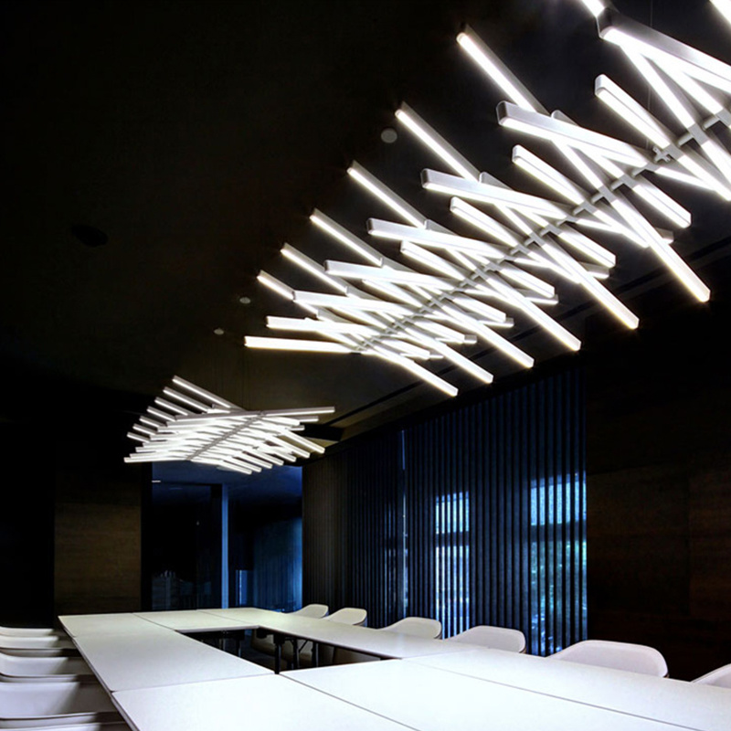 Lampu Gantung Fishbone Nordic  - Interior Design Meeting Room ulasan dan harga