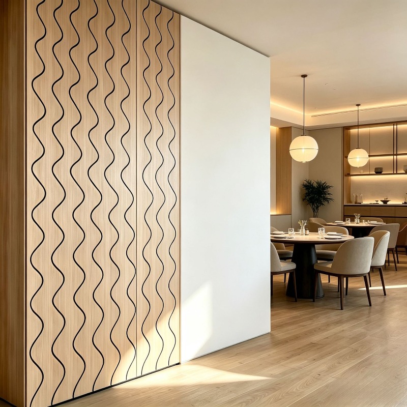 Panel Dinding PVC Motif Kayu,  - Wall Panel 3D Texture ulasan dan harga