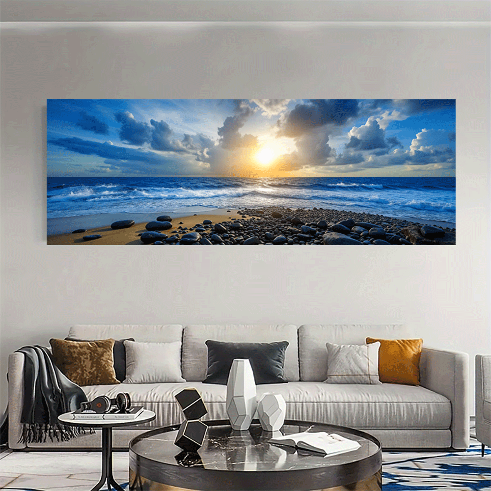 1 Buah-Poster Kanvas Tanpa Bin - Interior Design Photo ulasan dan harga